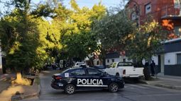 Varios móviles de la Policía de Mendoza trabajaron en la zona. Varios móviles de la Policía de Mendoza trabajaron en la zona.