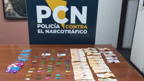 Dos detenidos por narcomenudeo en Guaymallén Dos detenidos por narcomenudeo en Guaymallén