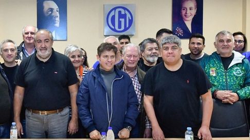 la cgt y las dos cta preparan un acto en la plata con kicillof la cgt y las dos cta preparan un acto en la plata con kicillof