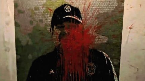 Hinchas de Gimnasia denunciaron ataques al mural de Diego Armando Maradona en el Bosque Hinchas de Gimnasia denunciaron ataques al mural de Diego Armando Maradona en el Bosque