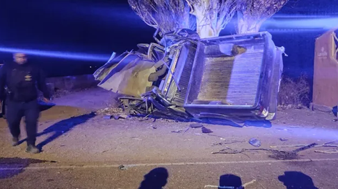 Dos hombres murieron en el accidente en Lavalle Dos hombres murieron en el accidente en Lavalle