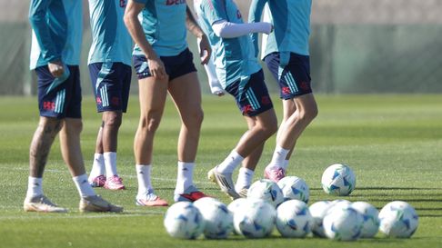 Flamengo entrenó en el predio de Defensa y Justicia Flamengo entrenó en el predio de Defensa y Justicia