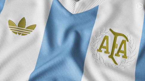 Argentina cambiará el diseño. Un ex futbolista la mostró sin querer en las redes. Argentina cambiará el diseño. Un ex futbolista la mostró sin querer en las redes.