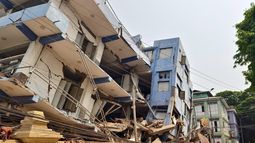 Un fuerte terremoto de magnitud 7.7 en Myanmar sacudió varias regiones del sudeste asiático