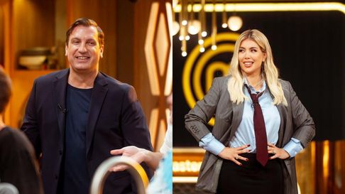 maxi lopez y wanda nara tuvieron su primer cruce en el debut de masterchef maxi lopez y wanda nara tuvieron su primer cruce en el debut de masterchef