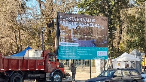 A cuatro meses, Parque Saavedra sigue sin completar sus obras A cuatro meses, Parque Saavedra sigue sin completar sus obras