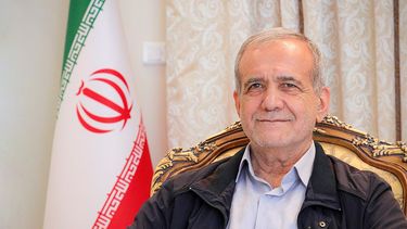Masoud Pezeshkian es el presidente de Irán.