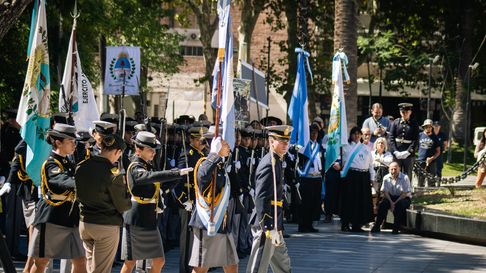 Homenaje por Malvinas. Homenaje por Malvinas.