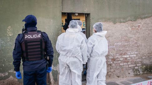 La casa de Dorrego donde fue hallado el cuerpo del hombre descuartizado y calcinado. La casa de Dorrego donde fue hallado el cuerpo del hombre descuartizado y calcinado.