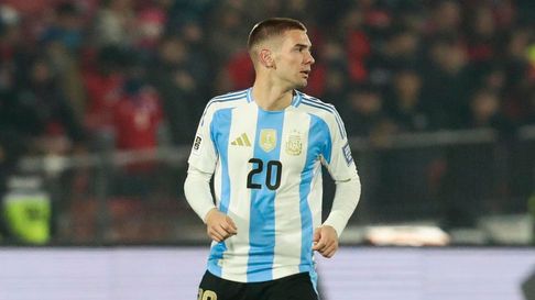 Franco Mastantuono debutó en la Selección argentina. Franco Mastantuono debutó en la Selección argentina.