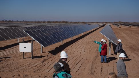 un parque solar en mendoza abastecera a una compania clave de gas a traves de un convenio con ypf luz un parque solar en mendoza abastecera a una compania clave de gas a traves de un convenio con ypf luz