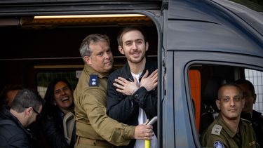 Omer Shem Tov, uno de los rehenes liberados por Hamás.