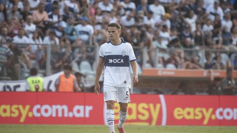 Ignacio Miramón, clave en el mediocampo de Gimnasia Ignacio Miramón, clave en el mediocampo de Gimnasia