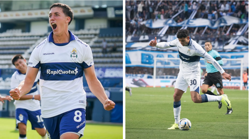 Nico Barros Schelotto y Jorge de Asís, dos de las promesas de Gimnasia Nico Barros Schelotto y Jorge de Asís, dos de las promesas de Gimnasia