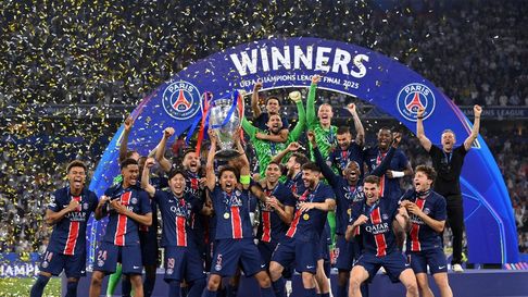 PSG aplastó al Inter en la final de la Champions. PSG aplastó al Inter en la final de la Champions.