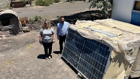 Imagen de los artefactos recibidos por parte de la empresa YPF. Imagen de los artefactos recibidos por parte de la empresa YPF.