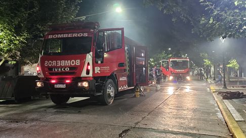 Incendio en Rivadavia Incendio en Rivadavia