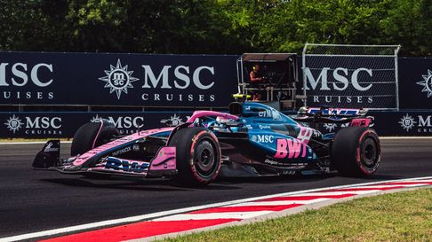 Franco Colapinto completó una buena qualy y largará 14° mañana en Hungría Franco Colapinto completó una buena qualy y largará 14° mañana en Hungría