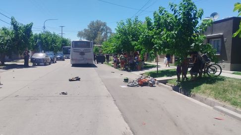 La motociclista perdió la vida tras un fuerte accidente vial en Guaymallén La motociclista perdió la vida tras un fuerte accidente vial en Guaymallén