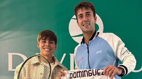 Benjamín Domínguez y Tomás Etcheverry el encuentro que emocionó a todo Gimnasia Benjamín Domínguez y Tomás Etcheverry el encuentro que emocionó a todo Gimnasia