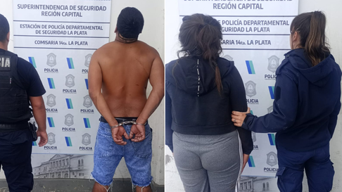 Dos de los detenidos en Melchor Romero Dos de los detenidos en Melchor Romero