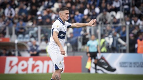 Merlini, de los pocos jugadores de Gimnasia que habló con la prensa Merlini, de los pocos jugadores de Gimnasia que habló con la prensa