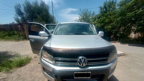 Camioneta recuperada en Las Heras Camioneta recuperada en Las Heras