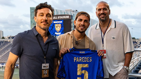 veron recibio a varios campeones del mundo en miami veron recibio a varios campeones del mundo en miami