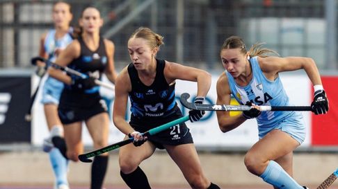 Con Luciana Peralta, Las Leoncitas volvieron a ganar en la Copa Panamericana de hockey sobre césped. Con Luciana Peralta, Las Leoncitas volvieron a ganar en la Copa Panamericana de hockey sobre césped.
