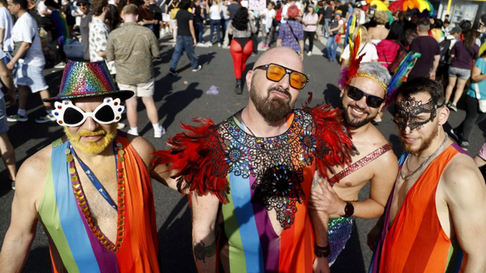 La Marcha por el Orgullo se replicó en Mendoza. La Marcha por el Orgullo se replicó en Mendoza.