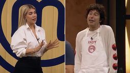 Andy Chango fulminó a Wanda Nara en MasterChef Celebrity Andy Chango fulminó a Wanda Nara en MasterChef Celebrity