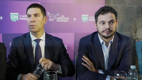 Facundo Correa Llano y Álvaro Martínez en la conferencia de prensa. Facundo Correa Llano y Álvaro Martínez en la conferencia de prensa.