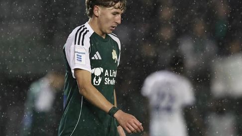 El revés que sufrió Santino Andino con el Panathinaikos. El revés que sufrió Santino Andino con el Panathinaikos.