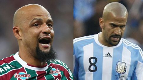 Felipe Melo habló de su idolatría por Juan Sebastián Verón Felipe Melo habló de su idolatría por Juan Sebastián Verón