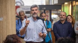 El intendente de Ciudad, Ulpiano Suárez. El intendente de Ciudad, Ulpiano Suárez.