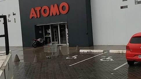 Un supermercado de la cadena robada. Imagen ilustrativa Un supermercado de la cadena robada. Imagen ilustrativa