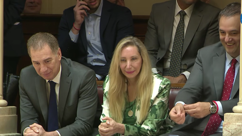 Diego Santilli, Karina Milei y Manuel Adorni asisiteron a la jura de Patricia Bullrich Diego Santilli, Karina Milei y Manuel Adorni asisiteron a la jura de Patricia Bullrich