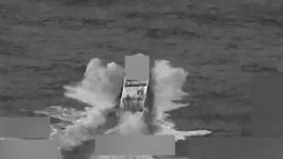 Trump ataca narcolanchas y lo difunde en las redes.&nbsp;