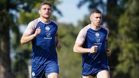 Gimnasia levantó la medida de fuerza y se entrenó en Estancia Chica Gimnasia levantó la medida de fuerza y se entrenó en Estancia Chica