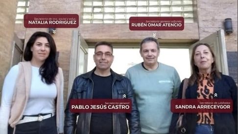 Pablo Castro, el candidato de San Rafael en las elecciones del SUTE. Pablo Castro, el candidato de San Rafael en las elecciones del SUTE.